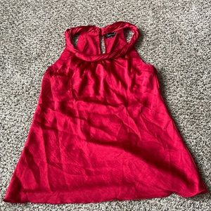 Red Spense brand sleeveless top
